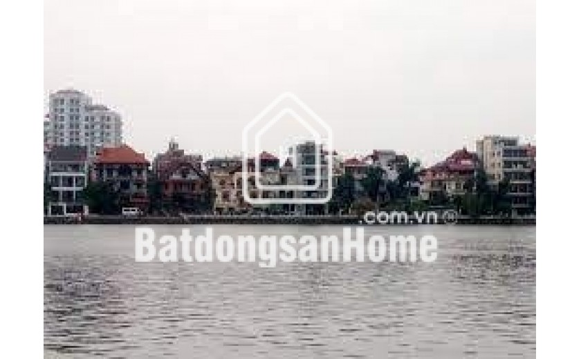 Bán 182m2 đất Mặt hồ Tây, mặt phố Từ Hoa, mặt tiền 10m, lô góc Tây Hồ,0935628686
